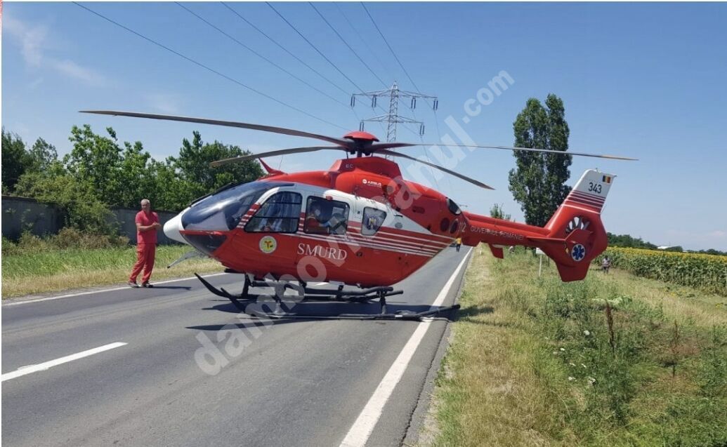 You are currently viewing Motociclist rănit grav de un autoturism pe DN 71, la Cuza Vodă!