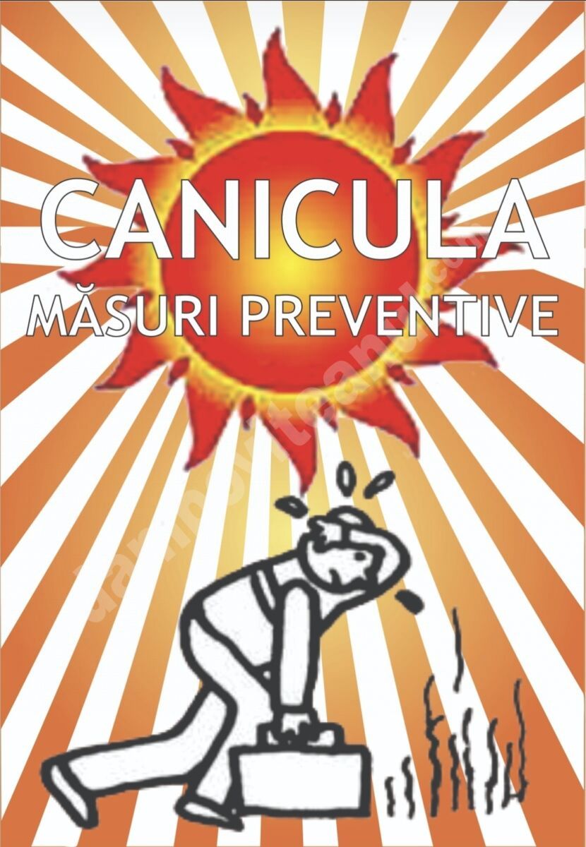 You are currently viewing IMPORTANT! Recomandări pentru evitarea efectelor negative produse de vremea caniculară!