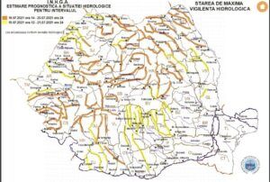 Read more about the article ATENȚIONARE HIDROLOGICĂ PENTRU MAI MULTE RÂURI DIN ROMÂNIA