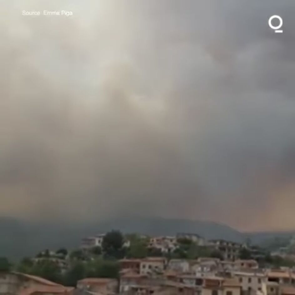 You are currently viewing Regiunea Sardinia, Italia,  devastată de incendii puternice