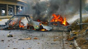 Read more about the article Atac cu bombă la Bagdad soldat cu mai mulți morți și răniți