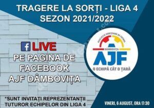 Read more about the article Liga a 4-a dâmbovițeană, aproape de start! Mâine are loc tragerea la sorți a țintarului pentru noul sezon competițional