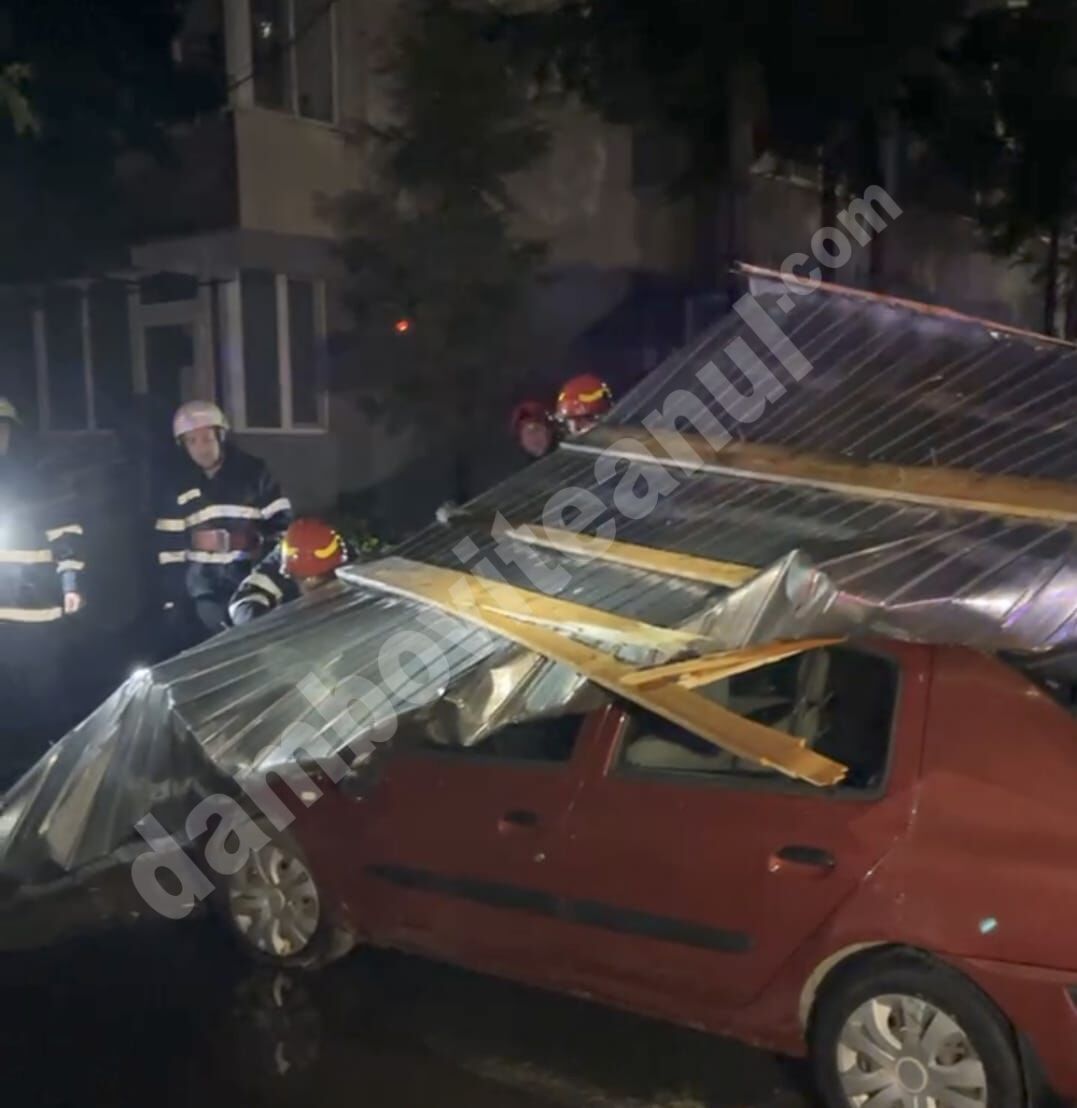 You are currently viewing După caniculă, Dâmbovița a fost măturată, azi noapte, de furtuni
