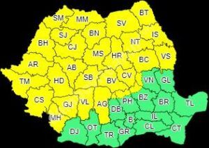 Read more about the article ATENȚIONARE METEO: COD GALBEN DE VREME REA, ÎN NORDUL JUDEȚULUI DÂMBOVIȚA!