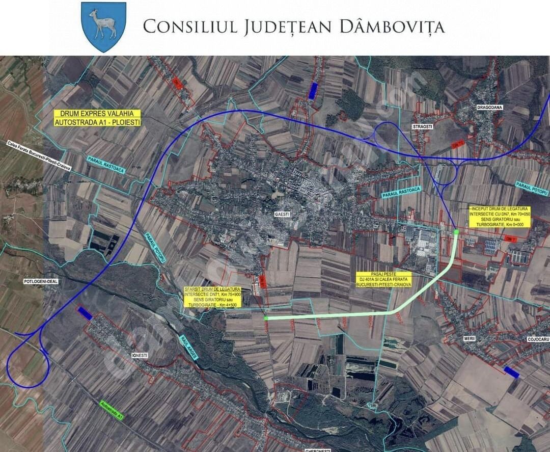 You are currently viewing O nouă etapă în dezvoltarea județului Dâmbovița! Centura orașului Găești a primit astăzi aviz favorabil!