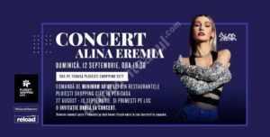 Read more about the article Alina Eremia susține un concert pe terasa Ploiești Shopping City, pe 12 septembrie
