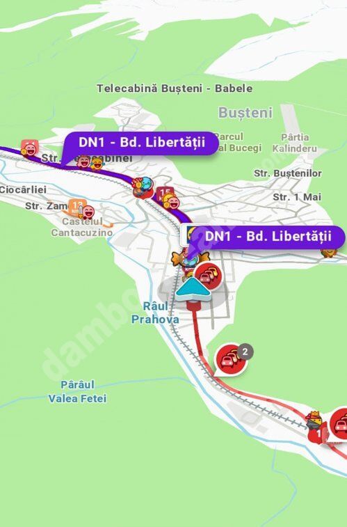 You are currently viewing Trafic de coșmar, astăzi, pe Valea Prahovei
