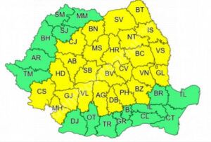 Read more about the article Județul Dâmbovița intră, mâine, sub avertizare Cod Galben de precipitații