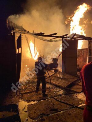 Read more about the article Incendiu, azi-noapte, la Odobești