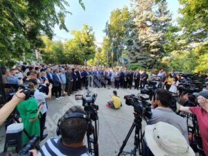 Read more about the article Președintele PNL, Ludovic Orban, și-a depus, ieri, candidatura, pentru un nou mandat