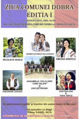 Read more about the article De Sfânta Maria, locuitorii din Dobra sunt invitați la prima ediție a Zilei Comunei