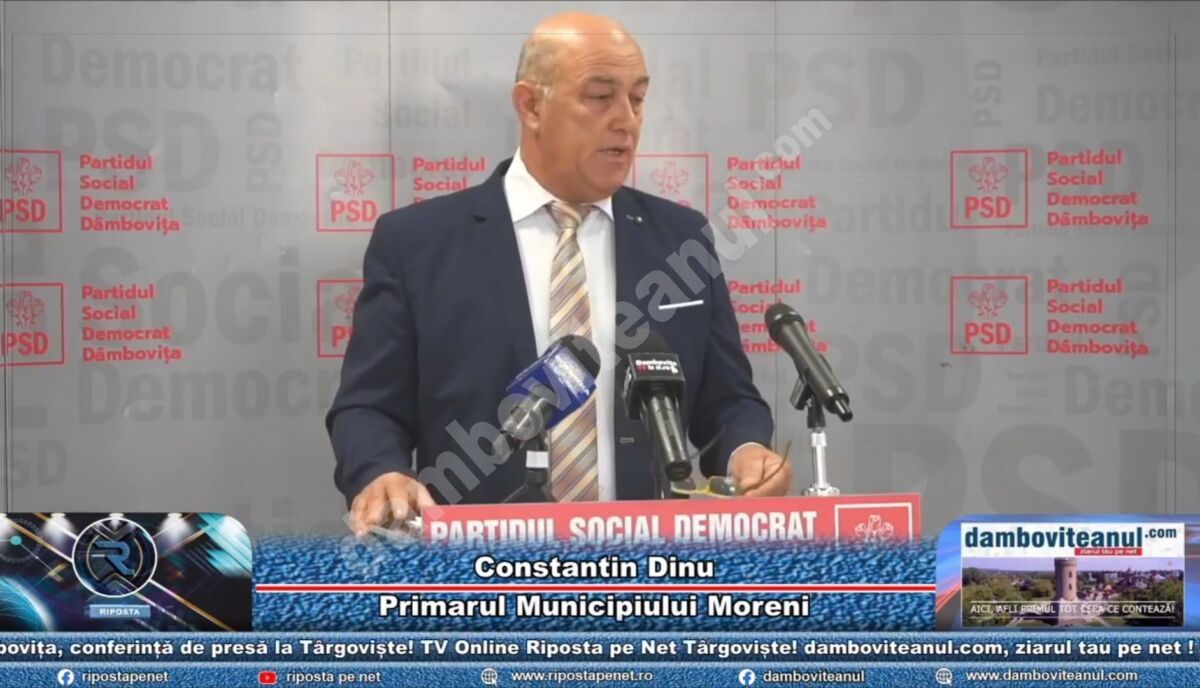 You are currently viewing Constantin Dinu despre moțiunea de demitere a sa din funcția de primar: gesturi ale unor aventurieri iresponsabili, indivizi care iși doresc să ajungă în poziții de decizie, în detrimentul intereselor cetățenilor