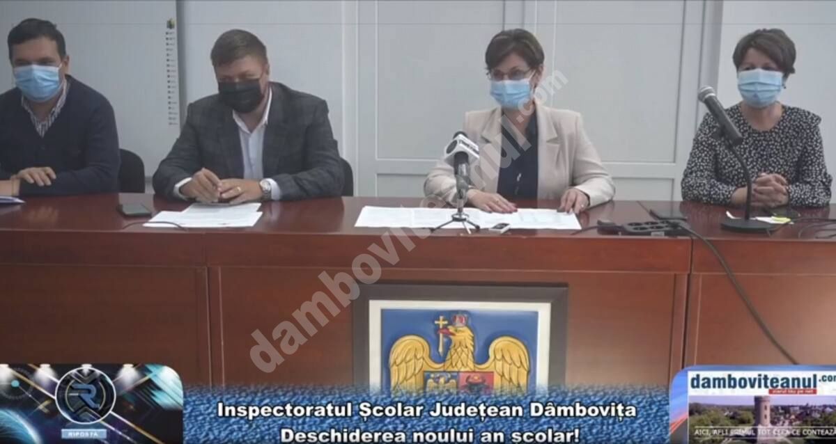 You are currently viewing Școlile dâmbovițene încep noul an școlar cu stocuri de măști și dezinfectanți…cel puțin pe hârtie. De tabletele pentru elevi nu mai vorbește nimeni