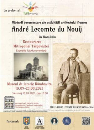Read more about the article Expoziția „Mărturii documentare ale activității arhitectului francez  André Lecomte du Nouy în România”