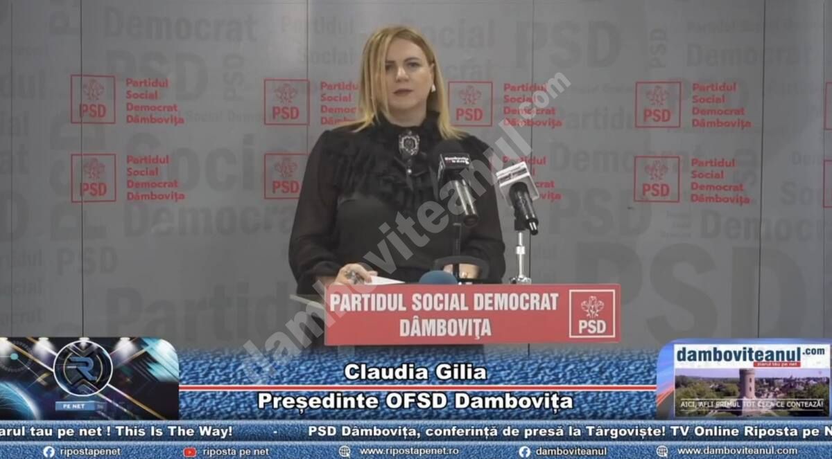 You are currently viewing Claudia Gilia, președinte OFSD Dâmbovița: ”Au transformat România educată, în România disperării! Școala a fost pusă pe butuci!”