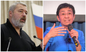 Read more about the article Jurnaliștii de investigație Maria Ressa și Dmitry Muratov au câștigat Premiului Nobel pentru Pace 2021
