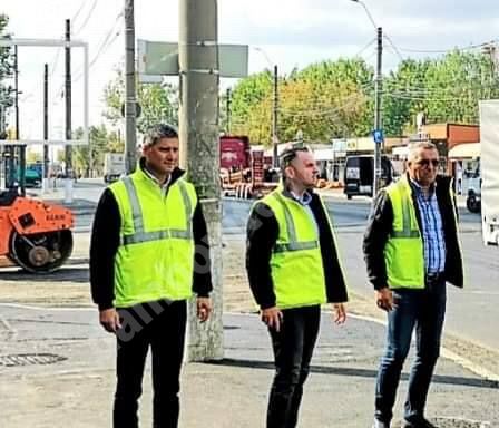 You are currently viewing Se lucrează din greu la Șoseaua Găești, la intrarea în municipiul Târgoviște