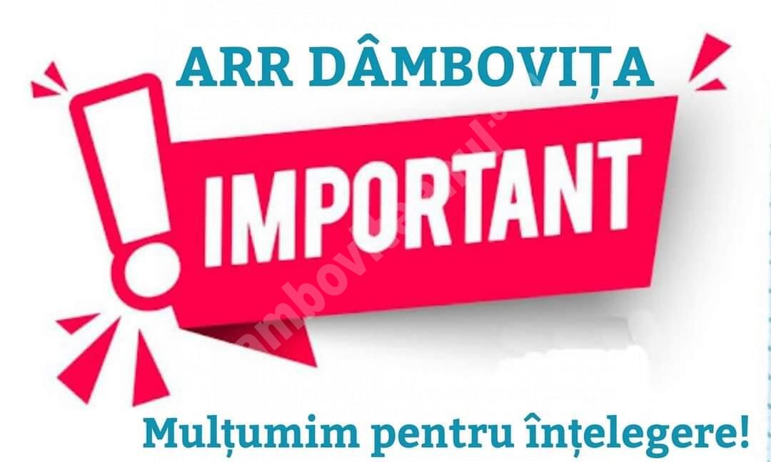 You are currently viewing Restricții în cadrul ARR Dâmbovița, în actualul context epidemiologic