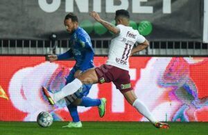 Read more about the article Chindia Târgoviște a ratat victoria cu Rapid București din cauza unei erori mari de arbitraj