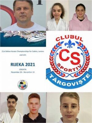 Read more about the article Cinci sportivi de CS Târgoviște vor participa la Campionatul Balcanic de karate, programat în această săptămână, în Croația