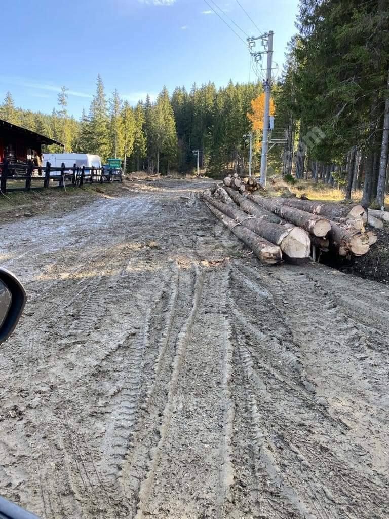 You are currently viewing Tronsonul de drum refăcut de CJD, în zona montană, distrus de camioanele exploatațiilor forestiere din zonă. Corneliu Ștefan: Îi anunț pe cei care nu au respectat legea că vor reface drumul așa cum era înainte de a-l distruge, pe cheltuiala lor