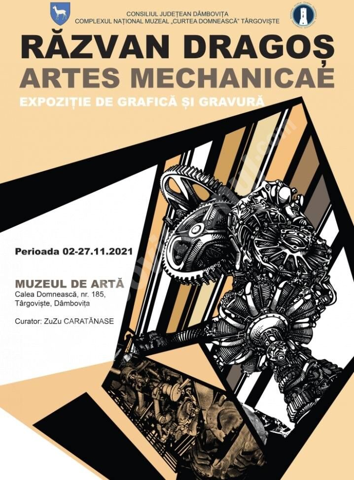You are currently viewing Expoziţia de grafică și gravură „Artes Mechanicae” Răzvan Dragoș