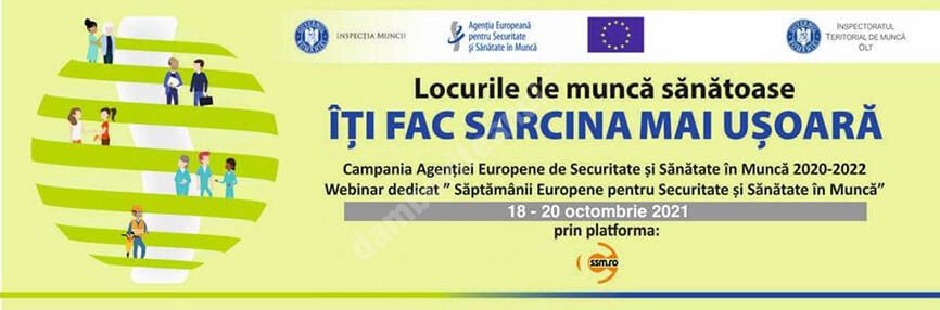 You are currently viewing Afecțiunile musculo-scheletice, tema prezentării ITM Dâmbovița, la manifestările prilejuite de Săptămâna Europeană a SSM