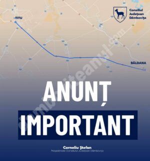 Read more about the article Proiectul de execuție și lărgire la 4 benzi a DN 7 Bâldana-Titu a fost deblocat