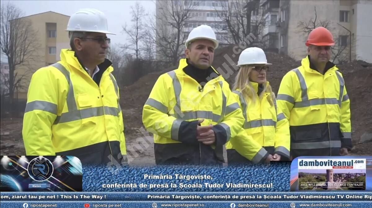 You are currently viewing Școala Tudor Vladimirescu din Târgoviște face obiectul unor lucrări, care o vor transforma în una dintre cele mai moderne unități din România