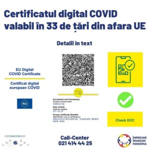 Read more about the article Certificatul digital UE privind COVID este recunoscut în 33 țări terțe (din afara UE)