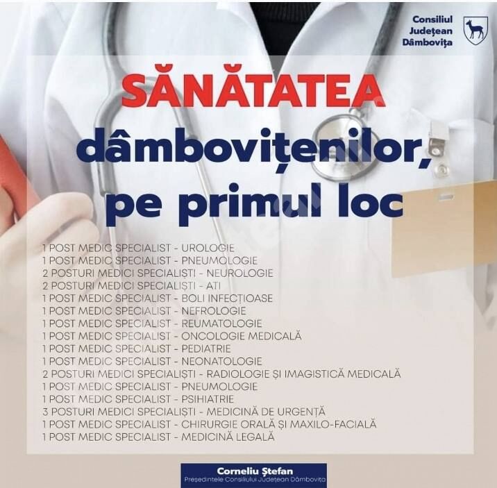 You are currently viewing Proiectul „Sănătate pentru Dâmbovița” continuă!