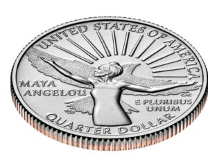 Read more about the article Scriitoarea Maya Angelou devine prima femeie de culoare care apare pe o monedă americană