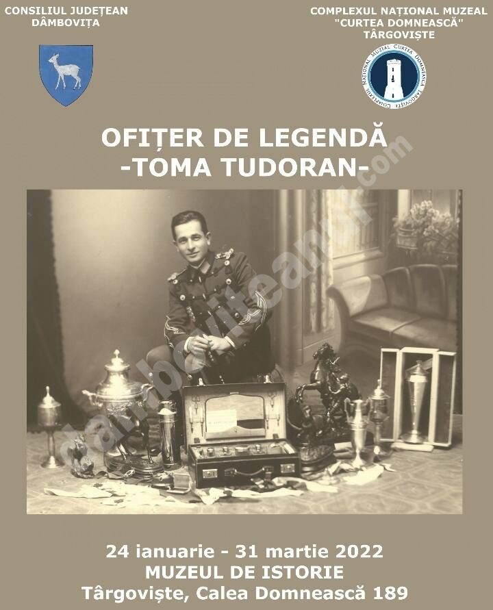 You are currently viewing „Ofițer de legendă: TOMA TUDORAN” – expoziție la Muzeul de Istorie
