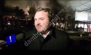 Read more about the article Video! Incendiul de la Mănăstirea Nucet a fost stins!