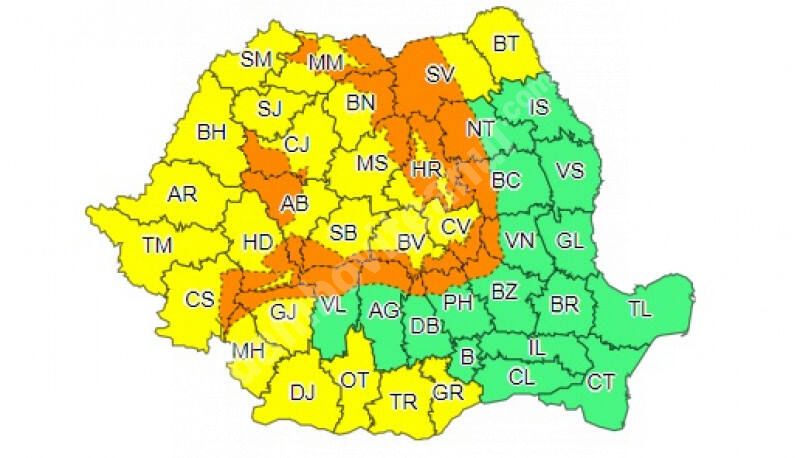 You are currently viewing Zona montană dâmbovițeană, sub avertizare cod portocaliu de viscol