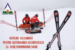 Read more about the article Sfaturi de la salvamontiști, în cazul accidentelor produse, pe pârtie