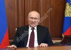 Read more about the article Vadimir Putin a ordonat punerea forţelor nucleare în alertă maximă