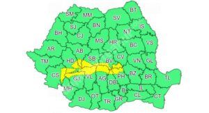 Read more about the article Nordul județului Dâmbovița, sub atenționare Cod Galben de vânt și ninsori viscolite