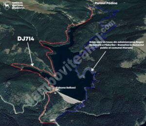 Read more about the article Drumul care asigură legătura platoului montan Peștera-Padina cu restul județului a intrat în patrimoniul public al comunei Moroeni