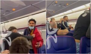 Read more about the article Momente de groază într-un avion Wizz Air, pe ruta București- Dubai, din cauza a doi pakistanezi agresivi