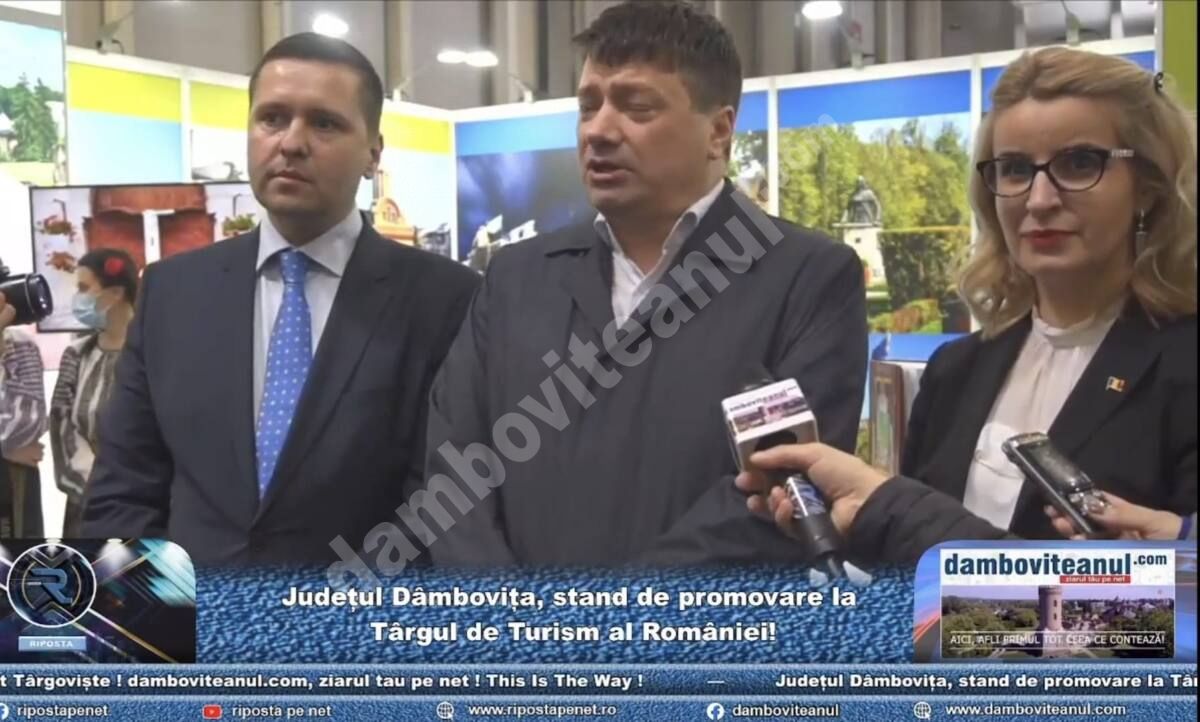 You are currently viewing Județul Dâmbovița, la Târgul Național de Turism al României