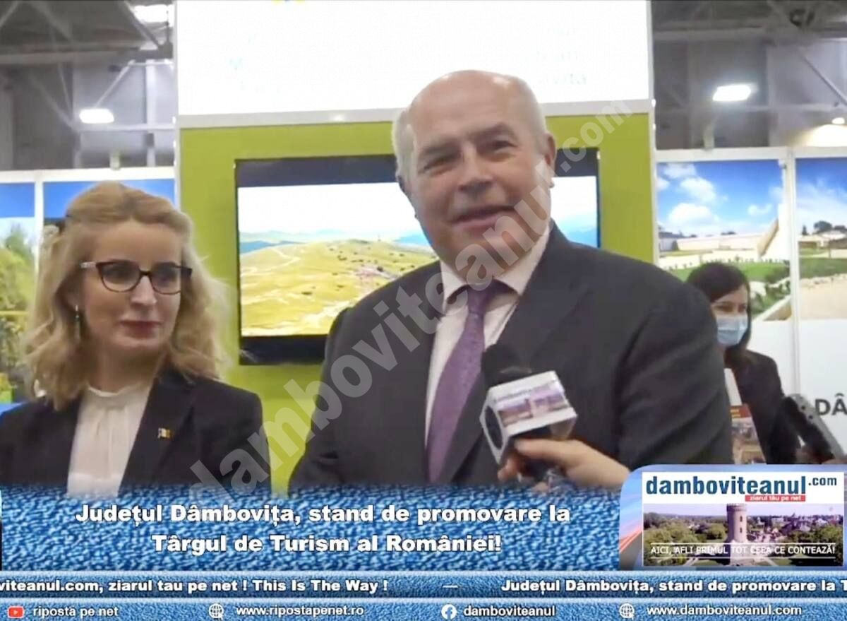 You are currently viewing Valentin Calcan, la Târgul de Turism al României: ”îmi doresc ca acest prim târg dincolo de pandemie să fie ultimul în care HOreCA Dâmbovița să nu fie prezentă”