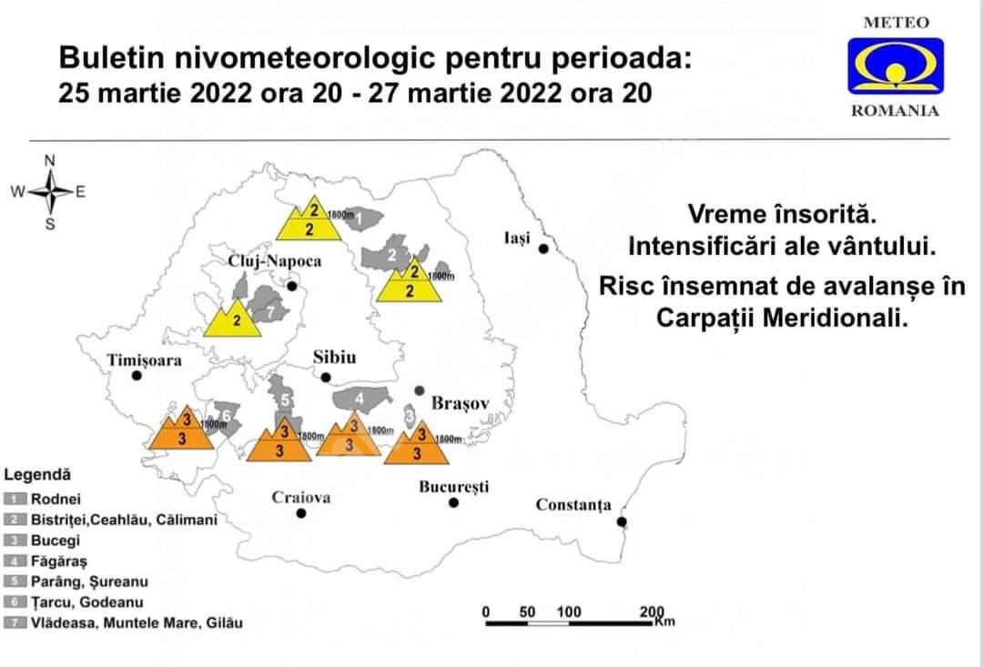 You are currently viewing Risc însemnat de avalanșe, în munții Bucegi