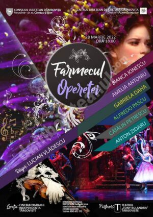 Read more about the article Spectacolul „Farmecul Operetei”, la Târgoviște!