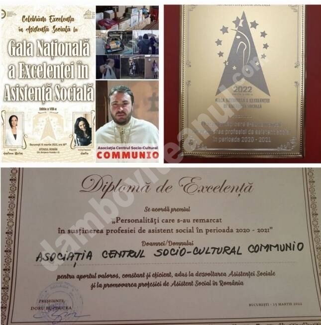 You are currently viewing Pr. dr. Ionuț Ghibanu și COMMUNIO au fost premiați în cadrul Galei Naționale a Excelenței în Asistență Socială