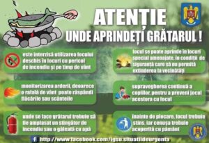Read more about the article ISU avertizează: Atenție unde aprindeți grătarul!