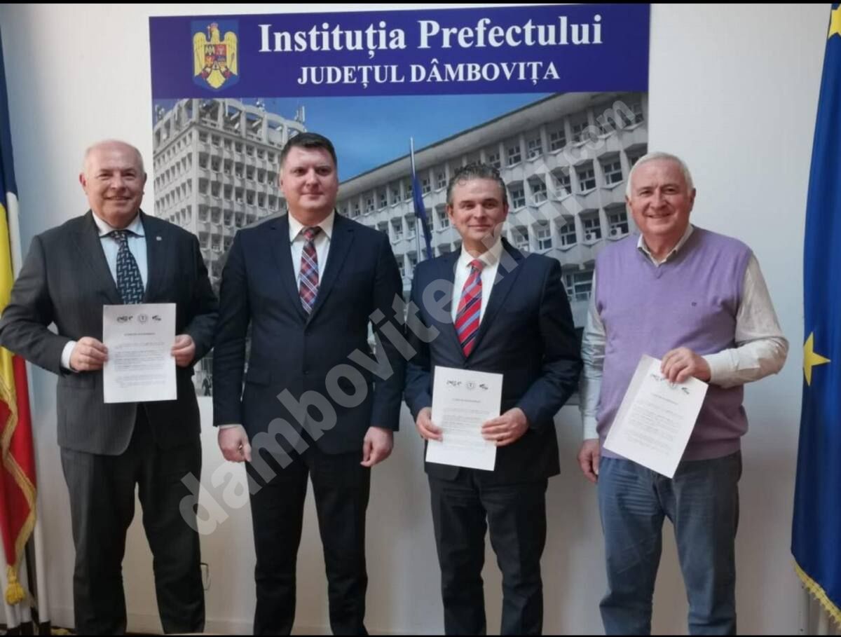You are currently viewing Semnarea Acordului de Parteneriat  între Camera de Comerț, Industrie și Agricultură Dâmbovița, Colegiul Medicilor Dâmbovița, Uniunea Națională a Patronatului Român