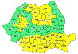Read more about the article Dâmbovița, sub atenționare de vreme rece
