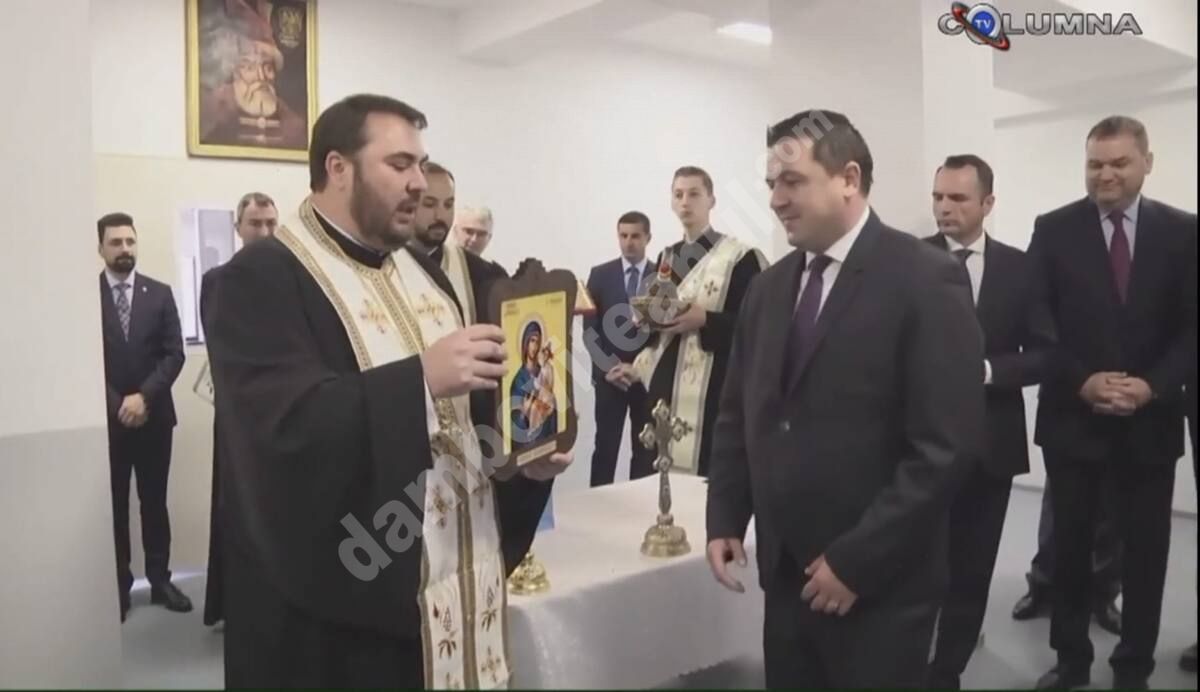 You are currently viewing Moment solemn, la redeschiderea școlii Matei Basarab, din Târgoviște