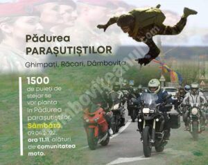 Read more about the article Comunitatea Moto Plantează Viitorul, alături de Primăria Răcari